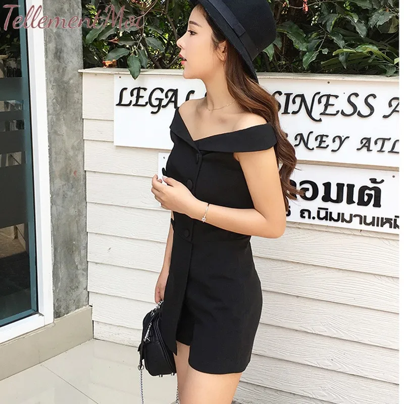 Slim Suit Jumpsuit|Rompers 