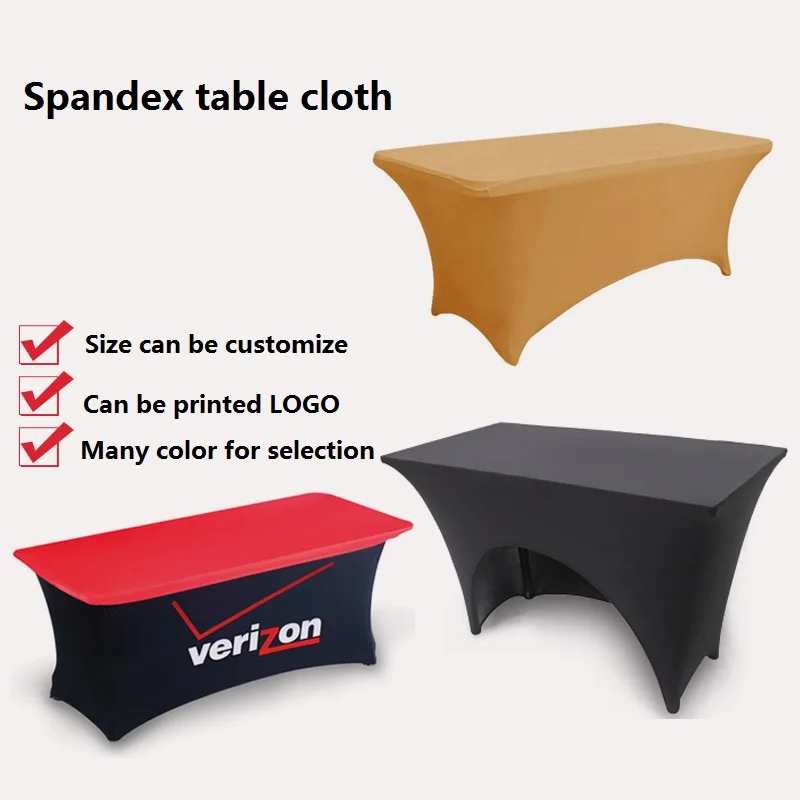 Hot Selling IBM table long table elastic tablecloths bar table cover