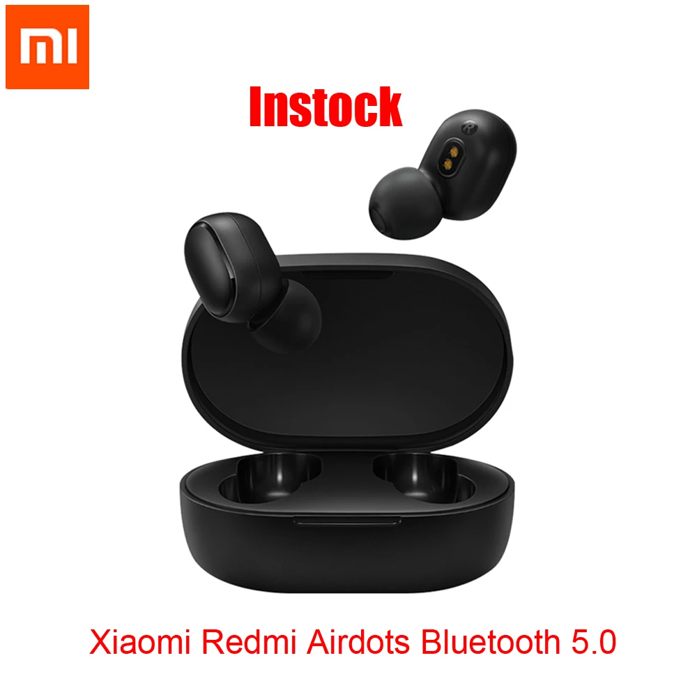 Беспроводные стереонаушники Xiaomi Redmi Airdots TWS с голосовым управлением Bluetooth 5 0