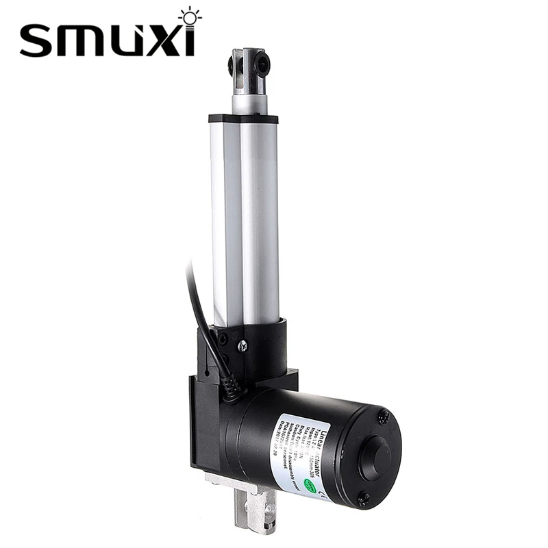 

2"-16" DC 12V Linear Actuator Stroke 900 lb Lift 4000N High Power Electric Motor Lifting Tool Power Equipment
