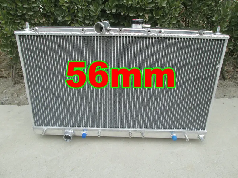 56 мм Алюминий радиатор для Mitsubishi Galant VR4 EC5A/EC5W 6A13TT 1996-2003 1997 1998 1999 2000 2001 2002