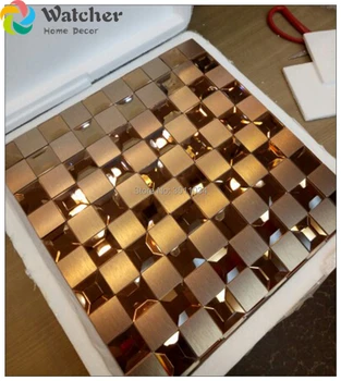 

Metal glass mosaic tile crystal stainless glass mosaic kitchen backsplash bathroom shower hallway wall mosaic