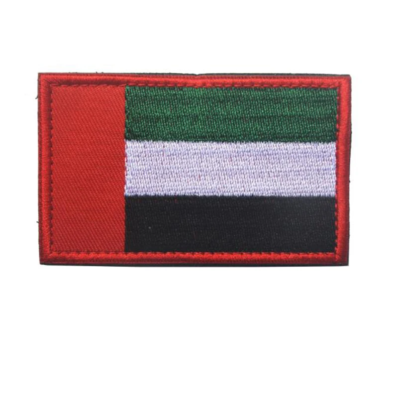 Азиатский флаг страны 3D вышивка значок нарукавная повязка Корея Китай Саудовская Аравия тканевая этикетка 8*5 см Открытый рюкзак для одежды Personalit
