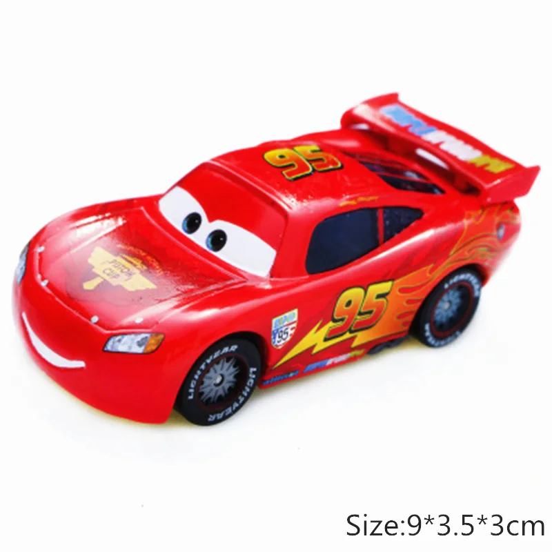 Disney Pixar тачки 3 2 сказочные Hudson Hornet Салли матер Молния Маккуин 1:55 литые под давлением модели автомобилей из металлического сплава детский подарок игрушка для мальчика - Цвет: Lightning McQueen 3