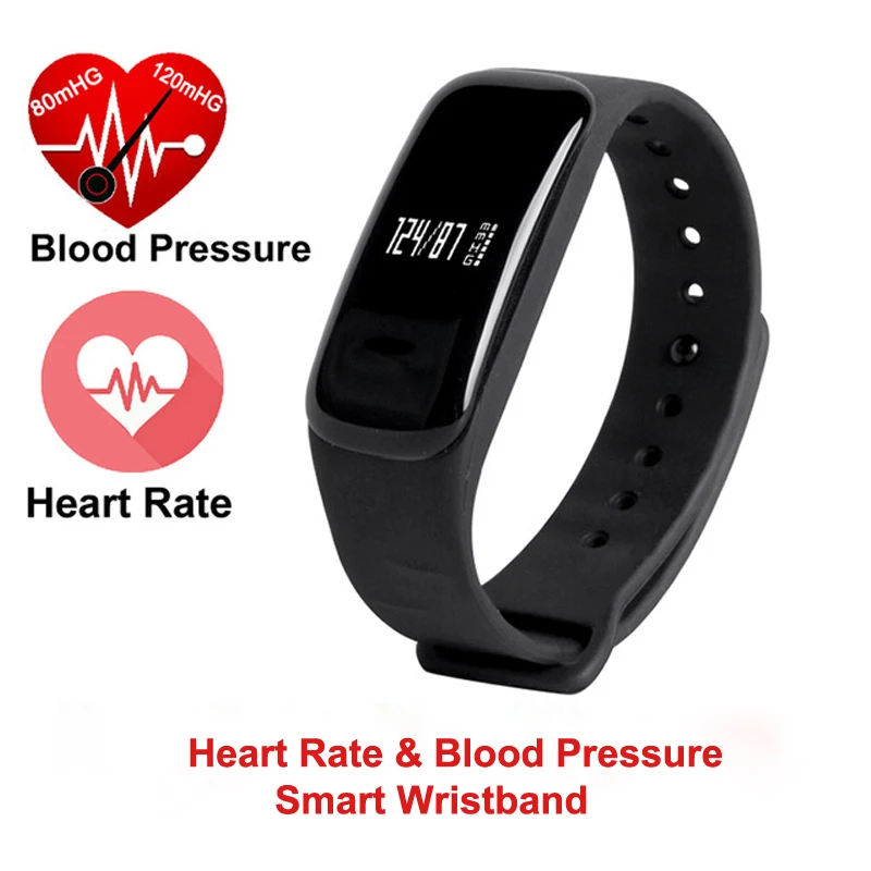

Newest M8 Smart Bracelet Blood Pressure Heart Rate Smart Band Call/SMS Reminder Bluetooth Camera for ios Android Waterproof IP67