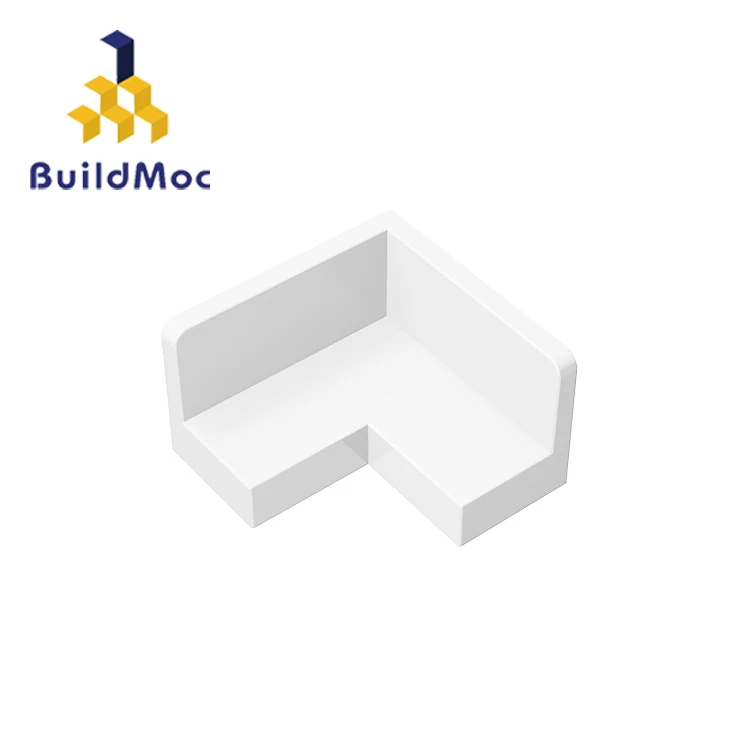 BuildMOC Собирает Частицы 91501 панель 2x2x1 угловые строительные блоки детали DIY Электрический образовательный подарок