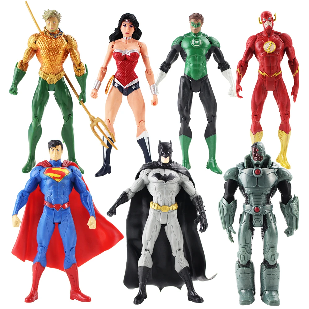 justice league figures set