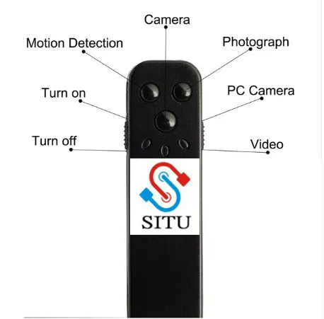 

Professional 16GB Digital Voice Recorder With Camera Microphone Video Recorder Pen Mini Audio Recording Dictaphone Lens Clip