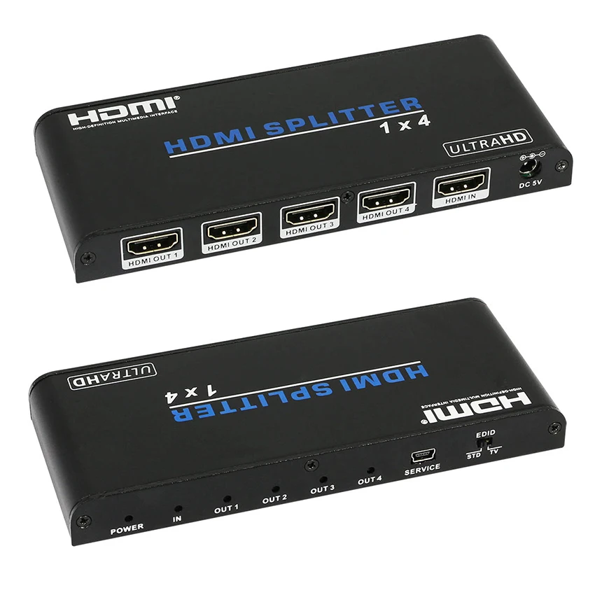  Playvision HDMI 2.0 splitter 1x2 1x4 1x8 1in2out 1in4out 1in8out support HDMI2.0 HDCP2.2 4k 3D EDID