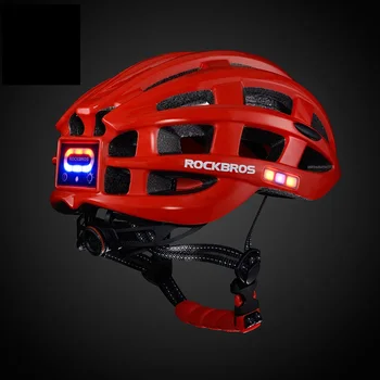 

Unisex Cycling Helmet Headlights Charging Luminous Insect Nets Mountain Road Bike Bicycle Helmet