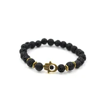 Браслет из бусин ручной транспортировки вулкан браслет из камня