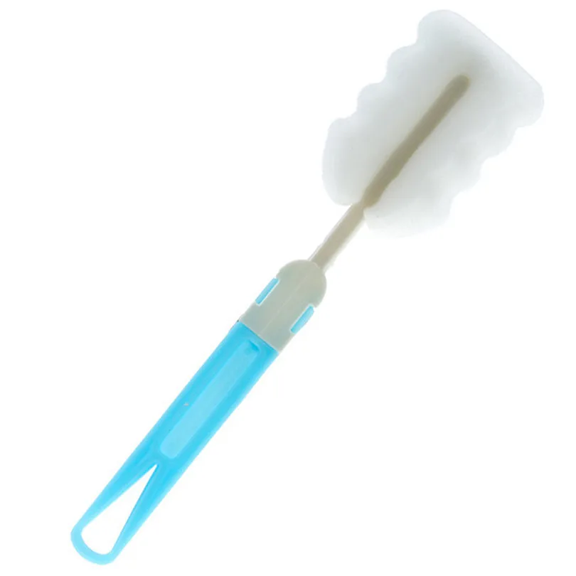 Cleaning tool Washing Cup brush 1 PC Kitchen Handle Sponge Brush Bottle Cup Glass Washing Cleaning Cleaner Tool  (2)