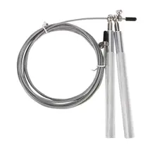 Sport Crossfit Speed Jump Rope Ball Bearing Metal Handle Skipping Stainless Steel Cable Fitness Equipment Sport Crossfit Speed Jump Rope Ball Bearing Metal Handle Skipping Stainless Steel Cable Fitness Equipment