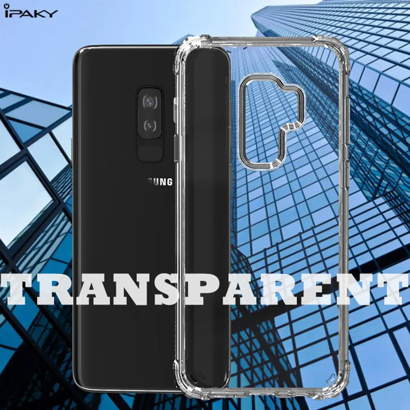 Чехол для Samsung S9 оригинал IPAKY противоударный чехол из прозрачного ТПУ Plus |
