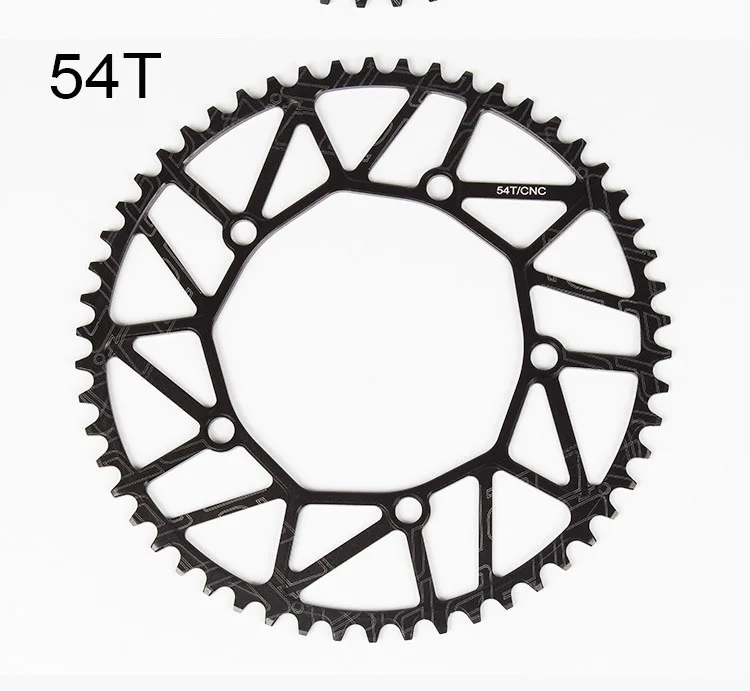 130 BCD 50/52/54/56/58 T велосипедная Звездочка узкий широкий полый односкоростной MTB BMX складной велосипедная Звездочка круглая шатунная пластина