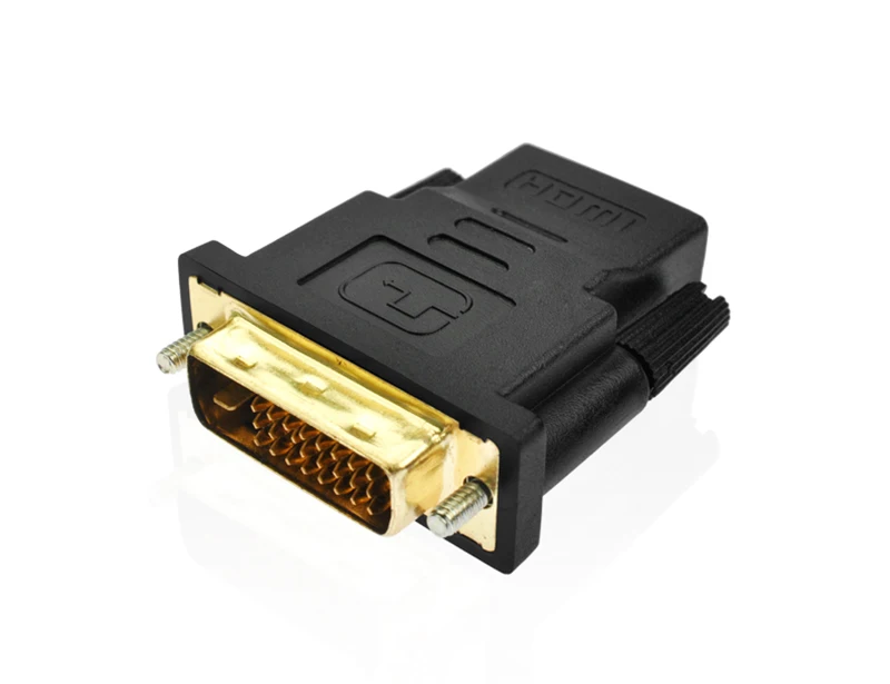 AMKLE 24+ 1 Pin DVI к HDMI адаптер позолоченный dvi-адаптер к женскому преобразователь видеосигнала HDMI 1080P для PS3 проектор HDTV