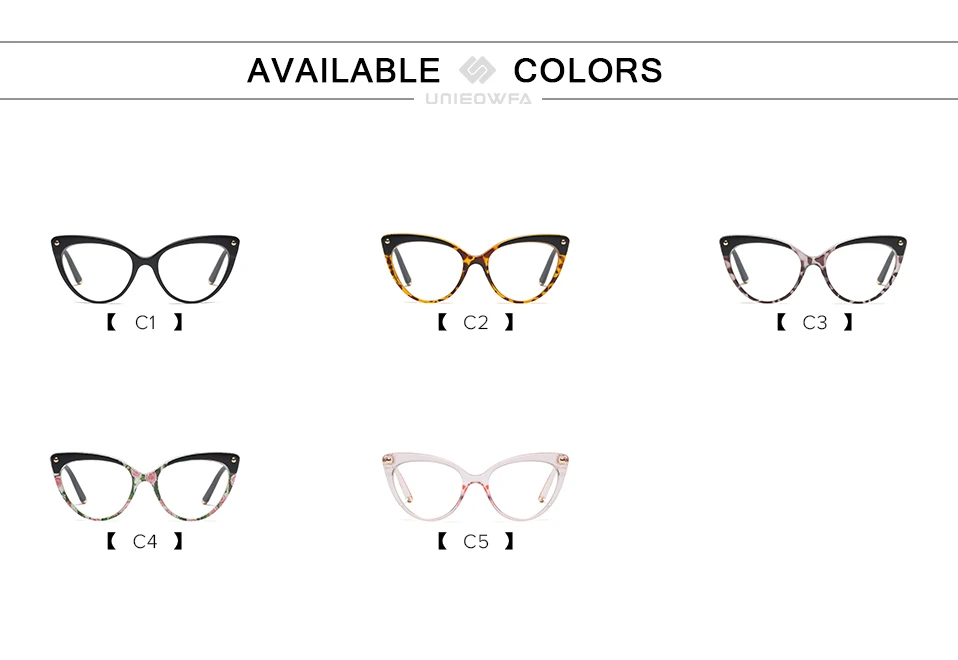 UNIEOWFA, Ретро стиль, кошачий глаз, женские очки, оптическая оправа, прозрачная близорукость TR90, большая оправа, очки, Ретро стиль, по рецепту, оправы для очков