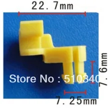 Помещается в 7,3 мм отверстие пластиковая кабельная стяжка дверной замок подставка для удочки левый(драйвер) боковой Чехол для toyota 69293-12040 1994-ON