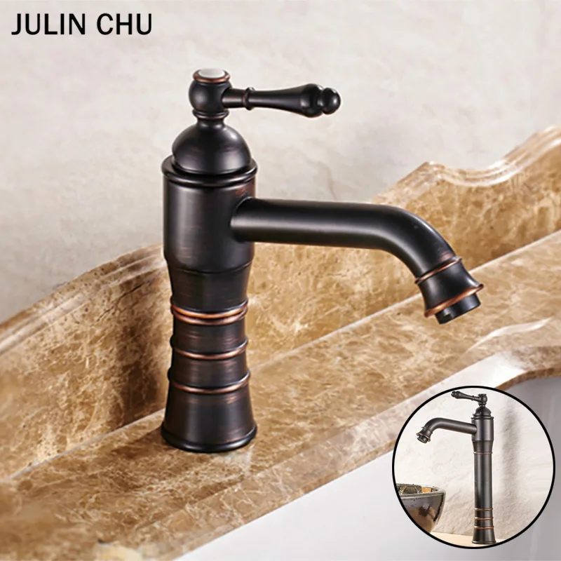 Oil Rubbed Bronze Basin Faucet Black Bathroom Faucet Basin Sink