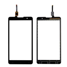 Черный Белый Передняя Стеклянная Линза + Сенсорный Экран Digitizer Для Lenovo S898T Замена для ЖК-Экран Мобильного Телефона Чехол