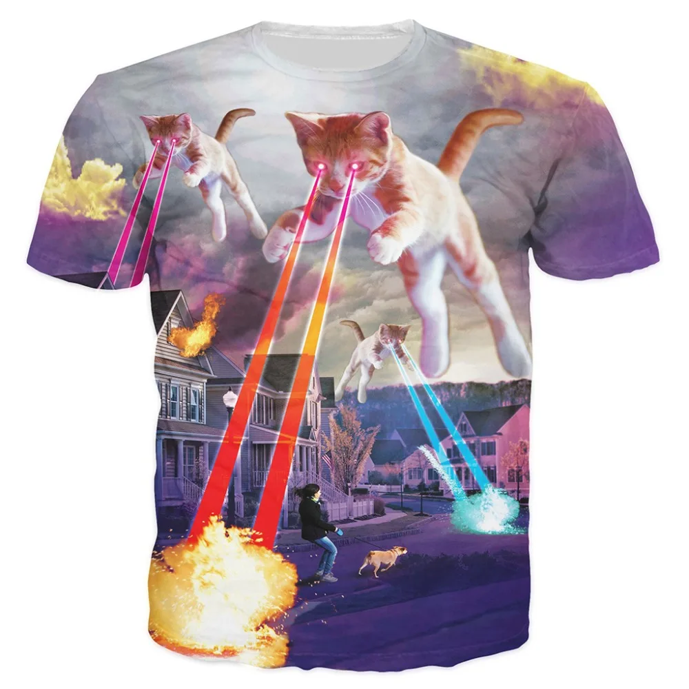 2019 3d Print Casual Tees Men/Women Wizard of Paws T-shirt Destry Cat Worried Cat T-shirts Short Sleeve T shirt Dropship 2019 3d Print Casual Tees Men/Women Wizard of Paws T-shirt Destry Cat Worried Cat T-shirts Short Sleeve T shirt Dropship