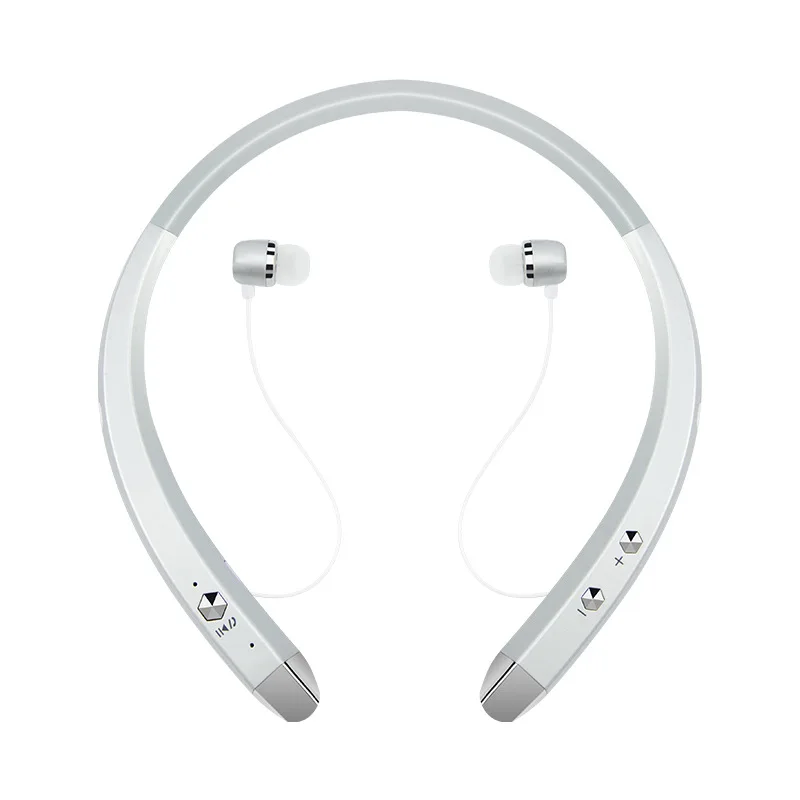 913 Беспроводной наушники Bluetooth U типа шейным с микрофоном V 4 1 спортивные