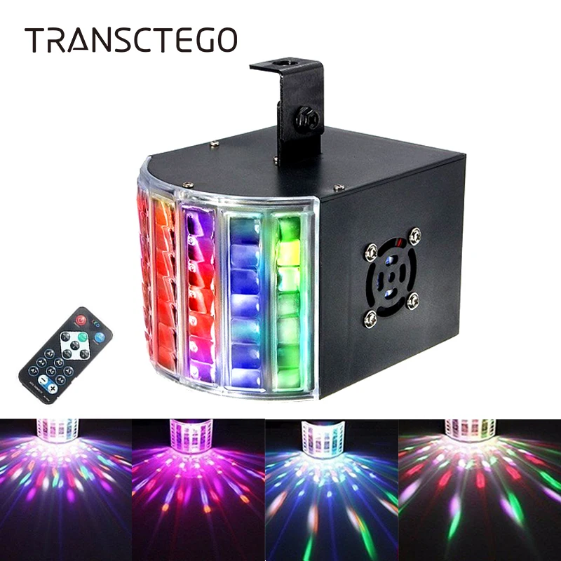 Светодио дный 18 Вт светодиодный лазерный диско свет DMX 512 DJ RGB вечерние Вечеринка лампа звук активированный диско лампа Проектор с