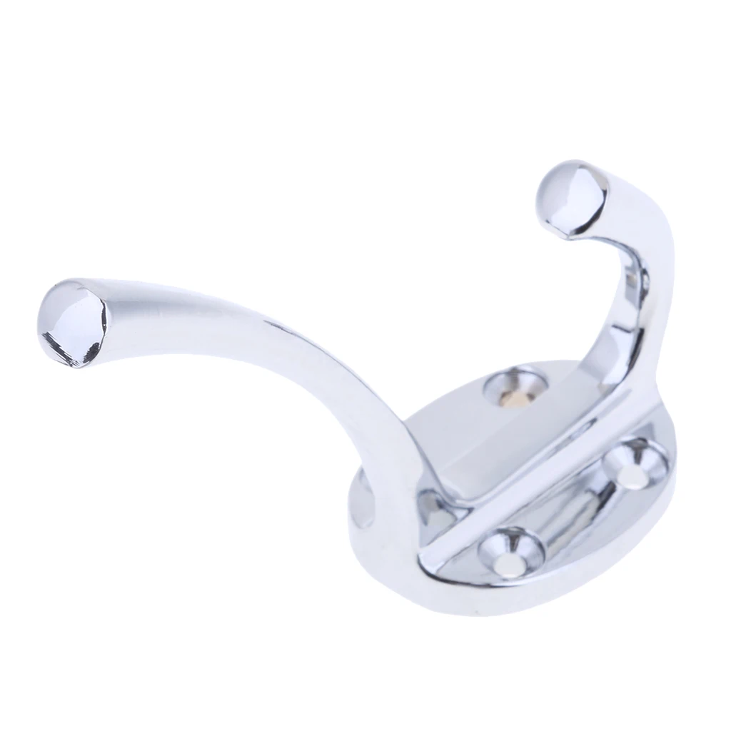 Marine Stainless Steel Polished Hat & Coat Hook Hanger Boat Pothook Hardware