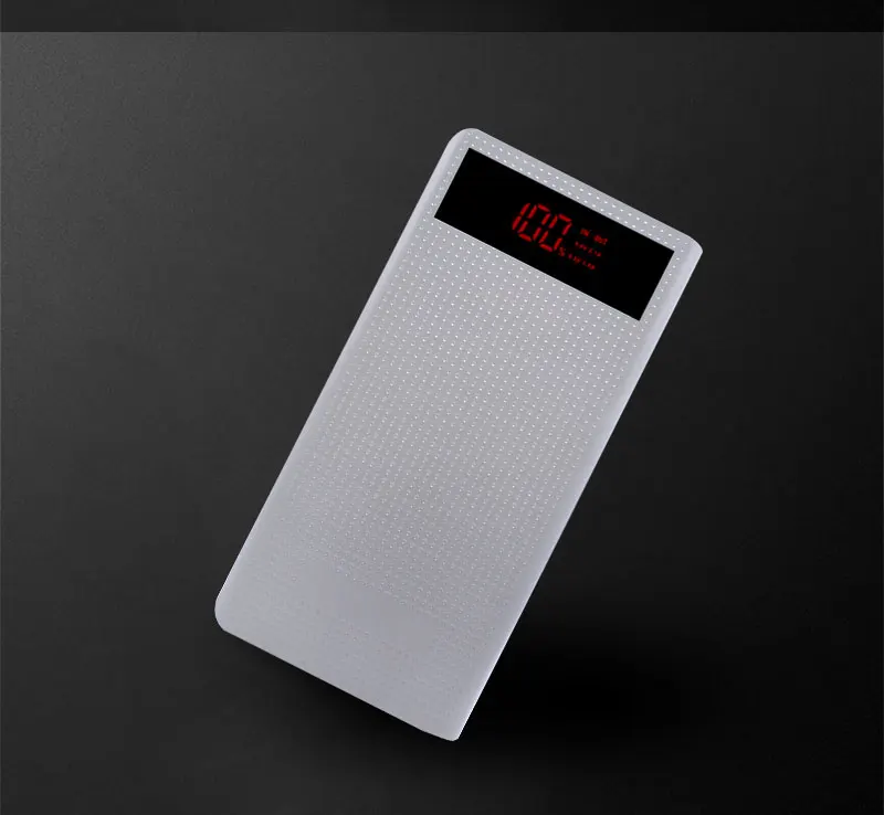30000 мА/ч, Мощность Дополнительный внешний аккумулятор с светодиодный Экран Дисплей двойной зарядка через usb Мощность Bank Внешняя батарея Зарядные устройства для мобильных телефонов Портативный для iPhone X