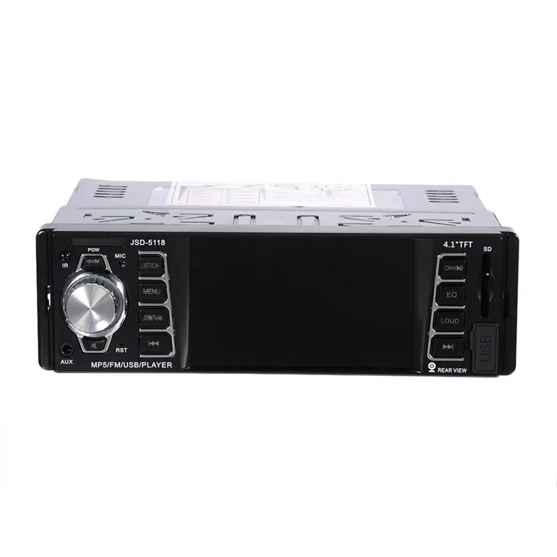 

4.1 inch HD TFT 1 Din Autoradio Bluetooth Car Radio Sound Systems Head Unit With USB SD Aux A2DP ISO Connector