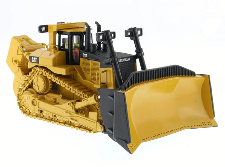 DM 1:50 Cat Caterpillar D11T The Model of Large Tracked Bulldozer 85212 Alloy Collection Model Tin packaging