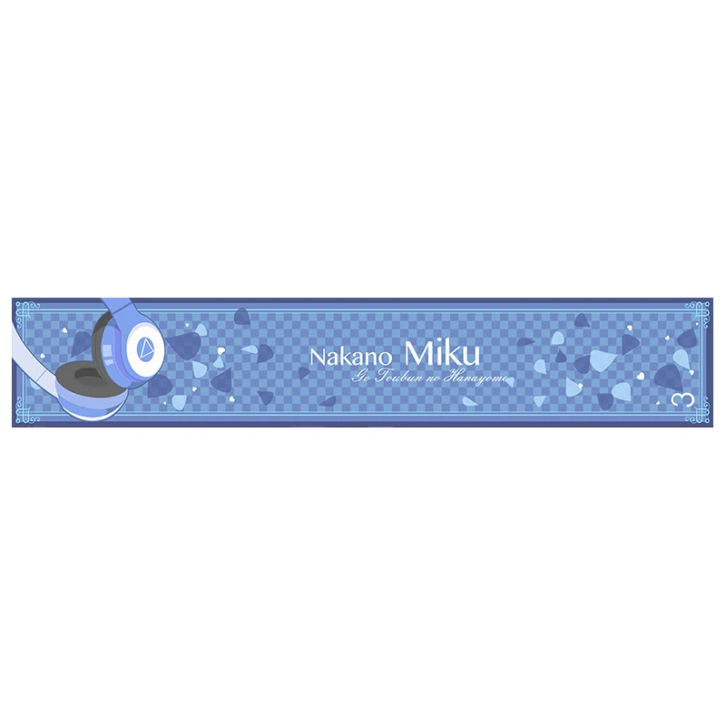Аниме Go-Toubun no Hanayome The Quintuplets Nino Nakano Miku Косплей зимний теплый шейный платок студенческий шарф подарки - Цвет: 02
