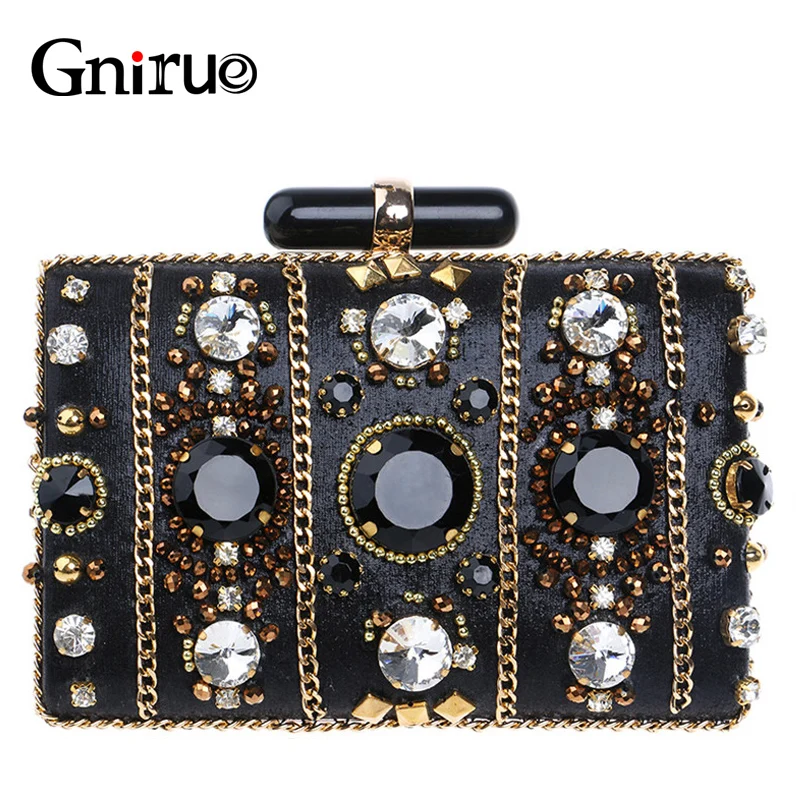 High End Exquisite Handbags Women Bags Designer Embroidery Beading