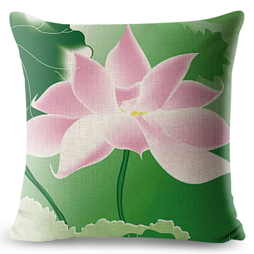 اللوتس المائية الرئيسية مكتب وسادة غطاء ملون الأزهار عادي أريكة رمي الوسائد الزخرفية وسادة حالات 45*45 سنتيمتر peiyuan اللوتس المائية الرئيسية مكتب وسادة غطاء ملون الأزهار عادي أريكة رمي الوسائد الزخرفية وسادة حالات 45*45 سنتيمتر peiyuan