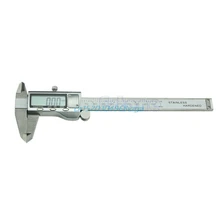 Discount! Electronic Digital Vernier Caliper Micrometer Guage LCD 6″ 150mm Stainless Steel #H028#