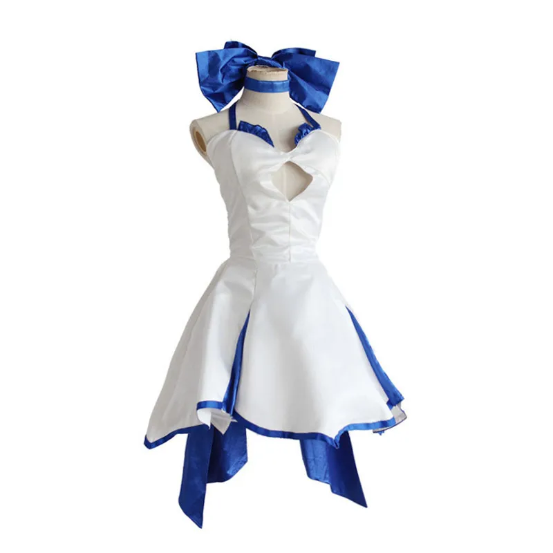 Аниме Fate / Stay Night Saber Lily Косплей костюмы Zero полный комплект платье Arturia Pendragon