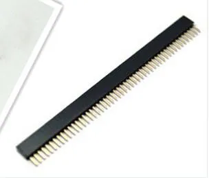 

10pcs 1.27mm Pitch 50 Pin Female Single Row Pin Header Connector 50P single row