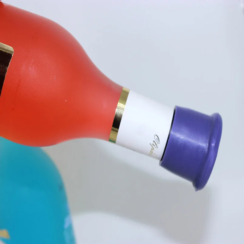 1pc silicone Bottle Stopper Wine Storage Twist Cap Plug Wine Reusable Vacuum Sealed Red Wine Bottle Stopper