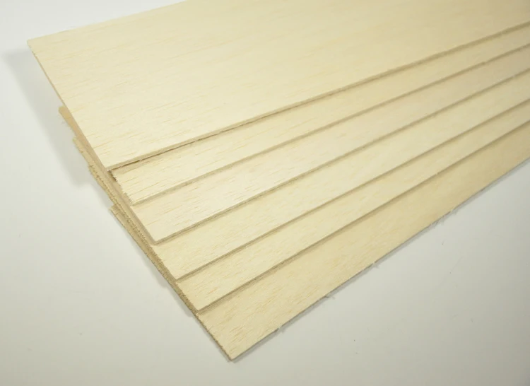 10 Sheets BALSA WOOD 600x100x3mm HIGH QUALITY Balsa Wood For font b Model b font font