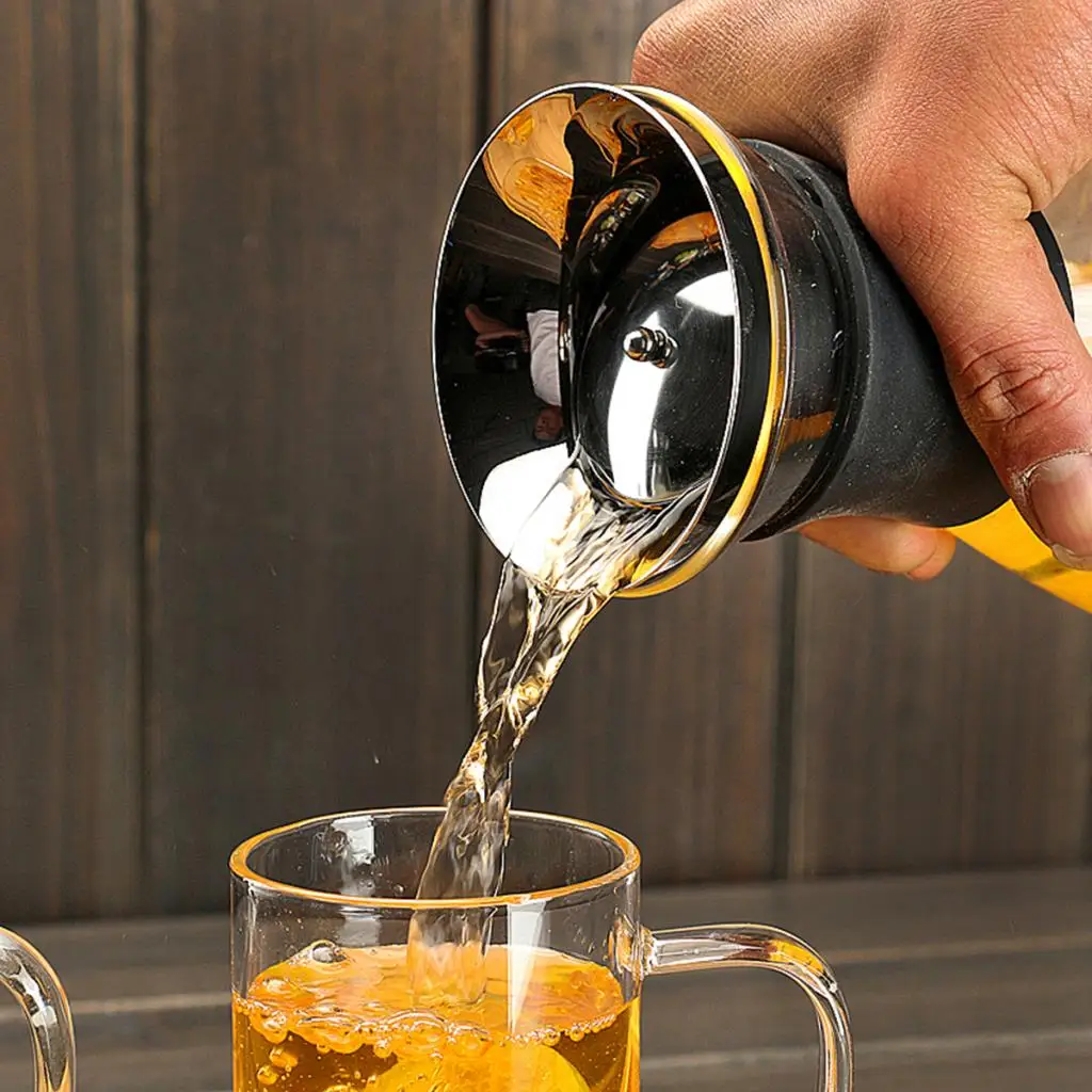 Clear Glass Bottle Heat Resistant Pitcher Teapot Water Juice Beverage Flower Tea Jugs Drinkware Teapot