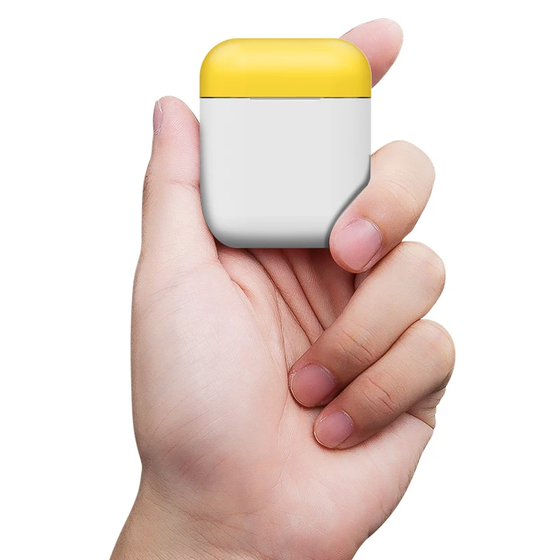 Ультратонкий Мягкий силиконовый чехол для Apple AirPods 2 противоударный защитный