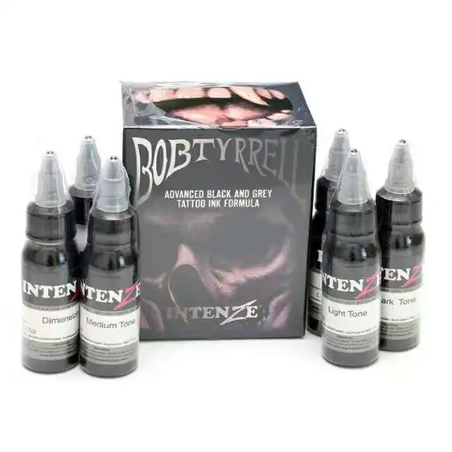 

6pcs/set Tattoo Ink Supply 30ml/bottle Top Pigment for Body Art Tattoo Kits Supplies