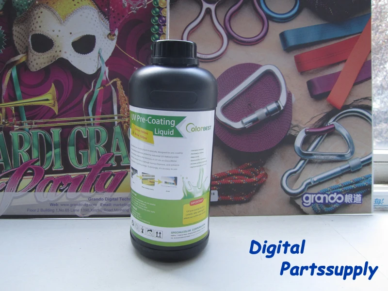 

100% Original UV Coating Liquid 1000ml Printing on Metal for UV Ink Precoating