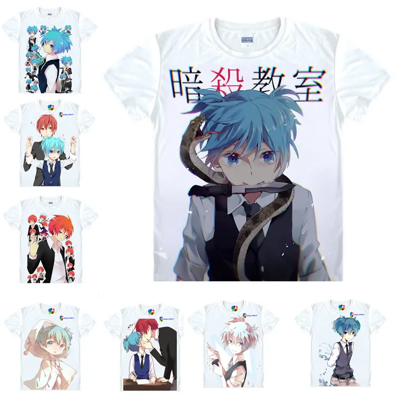 Assassination Classroom T-Shirt Breathable Running T-Shirt Well-Designed Lightweight Short-Sleeved Assassination Classroom T-Shirt Breathable Running T-Shirt Well-Designed Lightweight Short-Sleeved