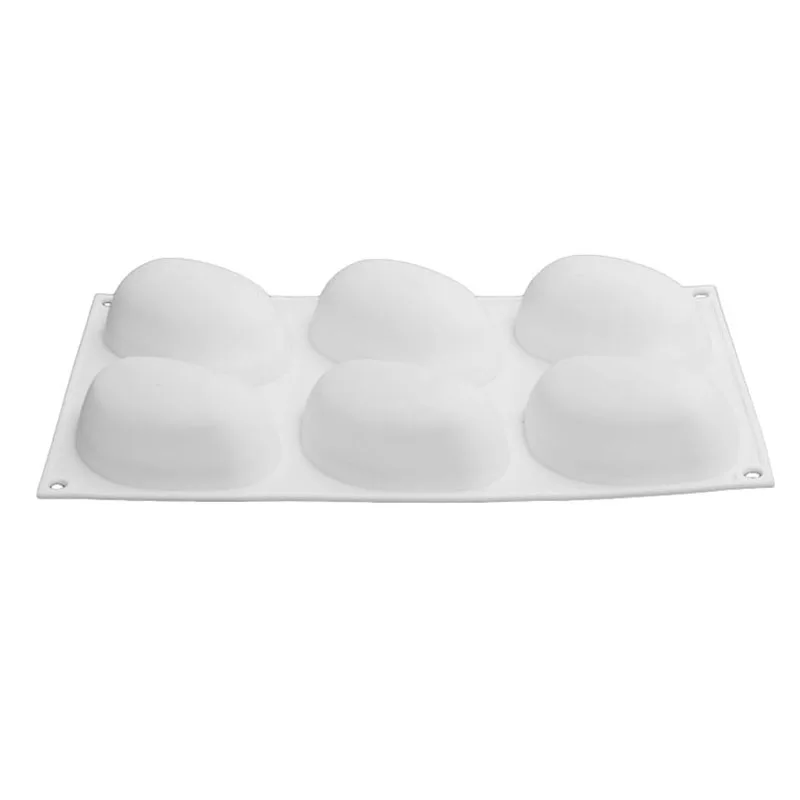 Белый силиконовый супер яркий эллиптический галечный камень противень для выпечки тортов мусс десерт антипригарная форма инструменты формы для выпечки Торты сковороды