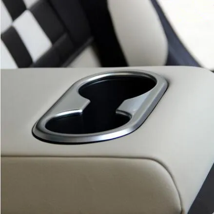 Car styling For MAZDA CX-5 cx5 Atenza Axela rear water cup holder decoration sticker ABS Chrome trim car accessories | Автомобили и