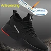 Men's Work Safety Shoes Men Sneakers Outdoor Steel Toe Male Shoes Military Combat Ankle Boots Anti-smashing Work Safety Boots ► Photo 3/6