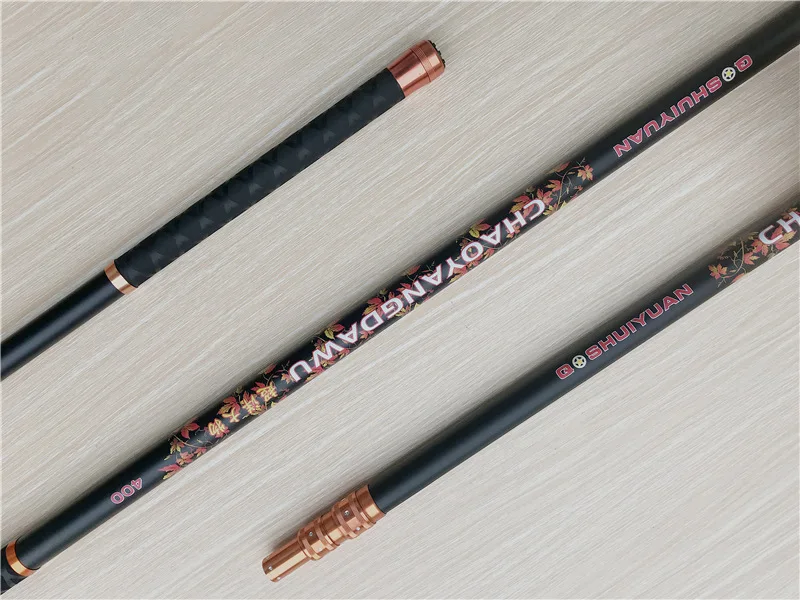 Vara de Pesca Novo Estilo Chao Yang Grande Suporte Vara Wang Gan Superhard Pólo Bold Grosso 27 m 3 4 2019 20 Cheap Varas de pescar
