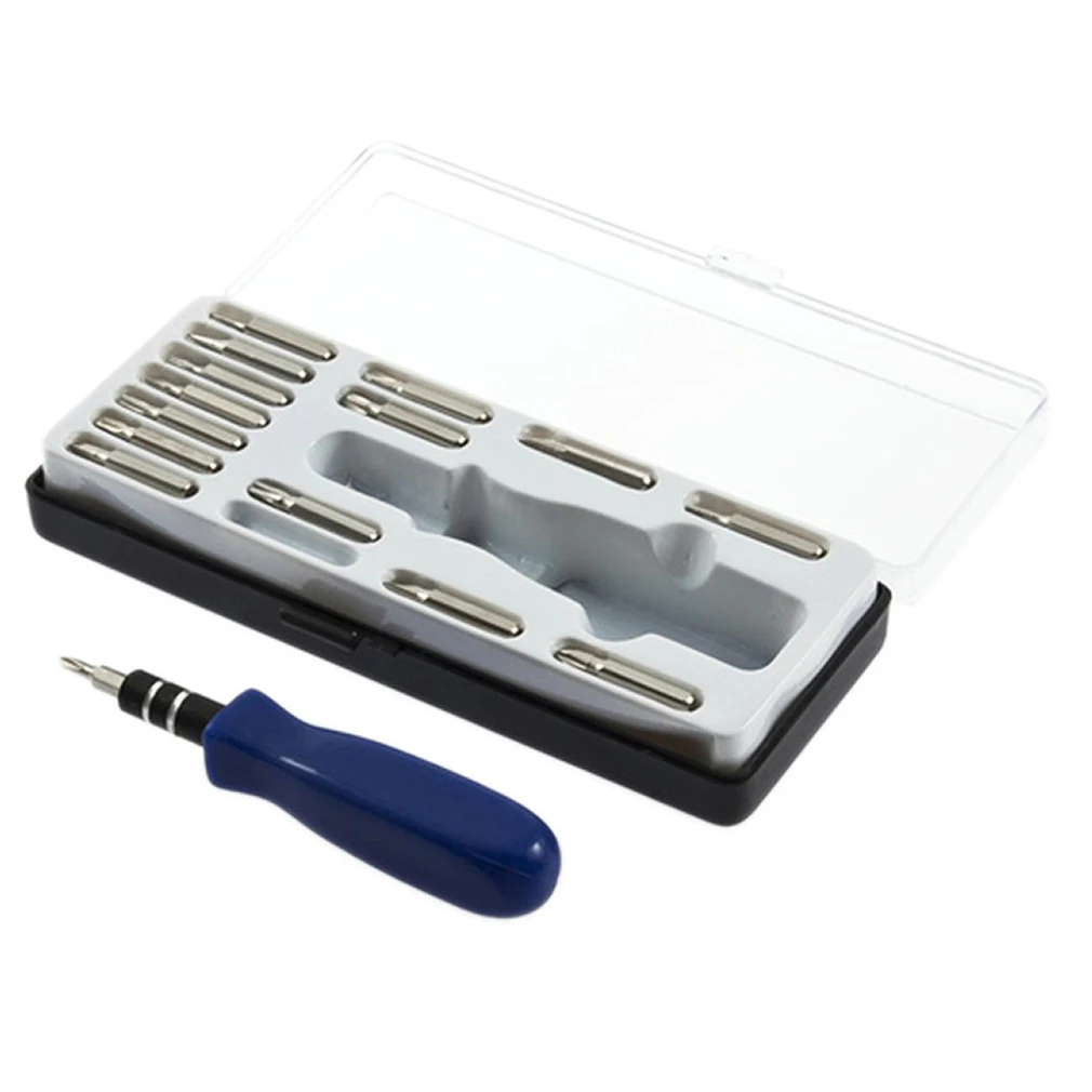 

Mini 15pcs/Set Screwdriver Torx T5 T6 T8 T10 T15 Bit PH PH0 PH1 PH2 Tool Set For Phone --M25