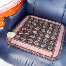 Wholesale Tourmaline and Jade Heating Pad Thermal Seat Mat Mix 50cmX50cm Free Shipping
